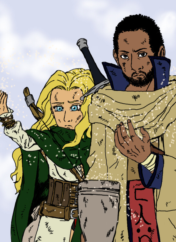 Illustration titled Legacy from Warrior Of Lifta